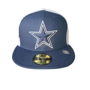 Dallas Cowboys Fitted Cap - New Era 59Fifty - Size 7 1/2